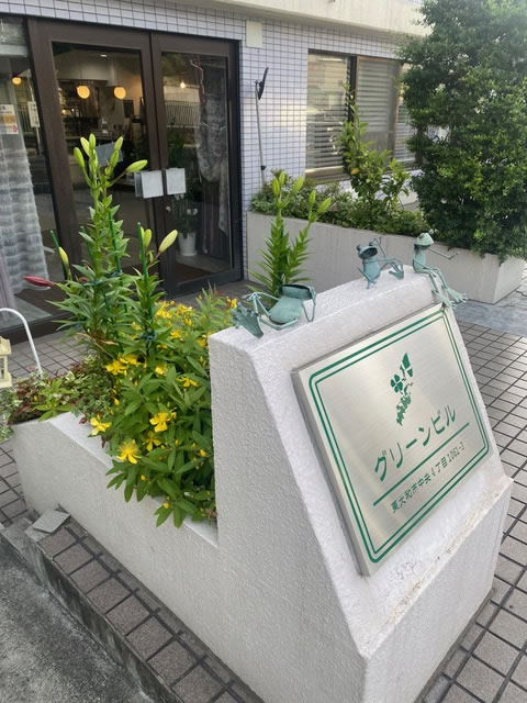 グリーンオフィス グリーンビル1  の玄関周り